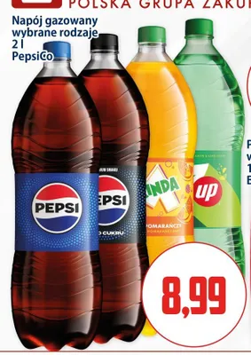 Napój gazowany Pepsi Bez Cukru promocja w Kupiec