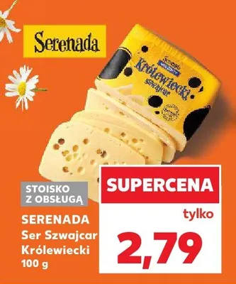 Ser Szwajcar Królewiecki promocja w Kaufland