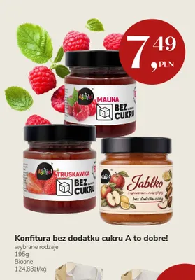 Konfitura jabłko bez dodatku cukru A to dobre! promocja w Market Point