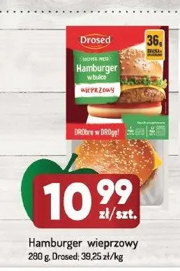 Hamburger wieprzowy Drosed promocja w Avita