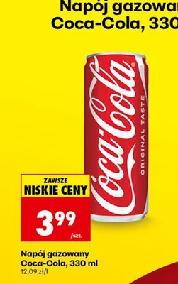 Napój promocja w Biedronka