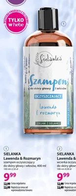Szampon Lawenda & Rozmaryn oczyszczający do skóry głowy i włosów SIELANKA promocja w Hebe