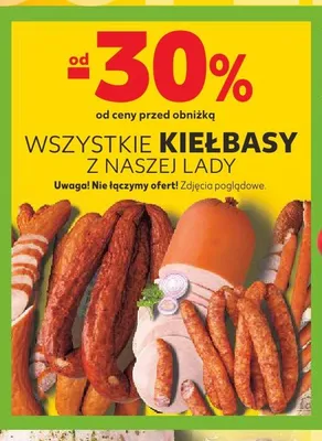 Kiełbasy z naszej lady promocja w Kaufland