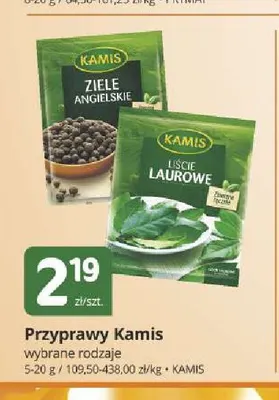 Przyprawa Kamis liście laurowe promocja w Marketvita