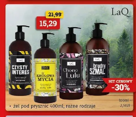 Żel pod prysznic LaQ Chono Lulu promocja w Drogeria Kosmyk