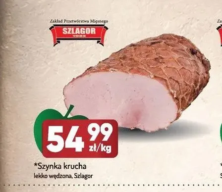 Szynka krucha lekko wędzona Szlagor promocja w Avita