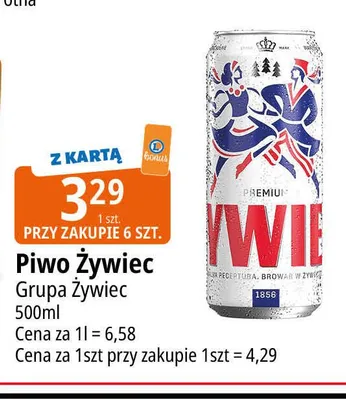 Piwo Żywiec Grupa Żywiec promocja w Leclerc