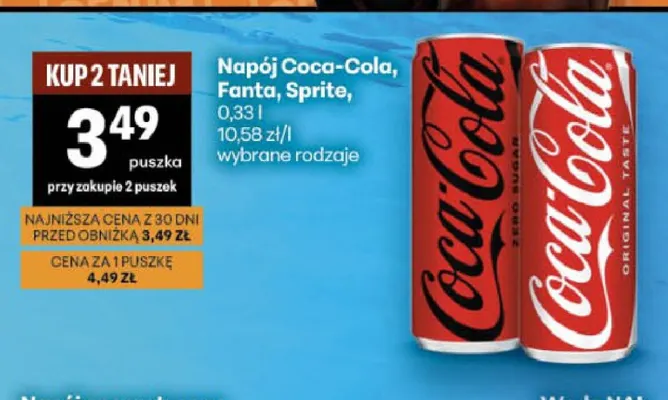 Napój gazowany Fanta promocja w Delikatesy Centrum
