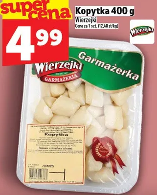 Kopytka 400g promocja w TOPAZ