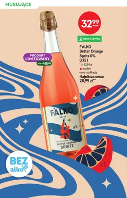 Koktajl bezalkoholowy F'alko Better Orange Spritz 0% promocja w Żabka