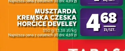 Musztarda Kremska Develey promocja w Stokrotka