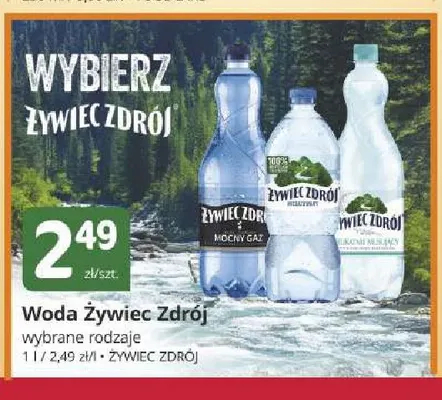 Woda Żywiec Zdrój promocja w Marketvita