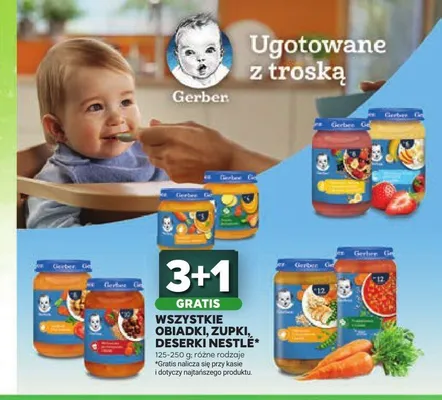Mus w tubce Gerber promocja w Stokrotka