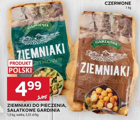 Ziemniaki do pieczenia, sałatkowe promocja w Stokrotka