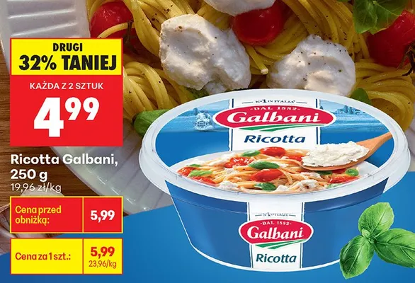 Ricotta Galbani promocja w Biedronka