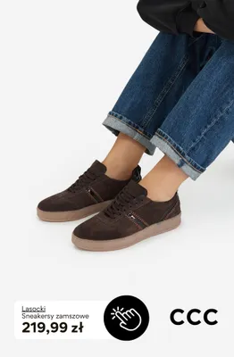 Sneakersy zamszowe Lasocki promocja w CCC