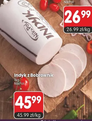 Indyk z Bobrownik NikPol promocja w Market Point