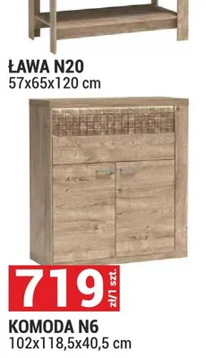 Komoda N6 promocja w Merkury Market