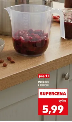 Dzbanek z miarką 1 l Kaufland promocja w Kaufland
