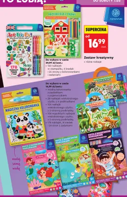Zestaw kreatywny - cena od: promocja w Biedronka