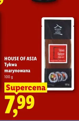 Tykwa marynowana House of Asia promocja w Lidl