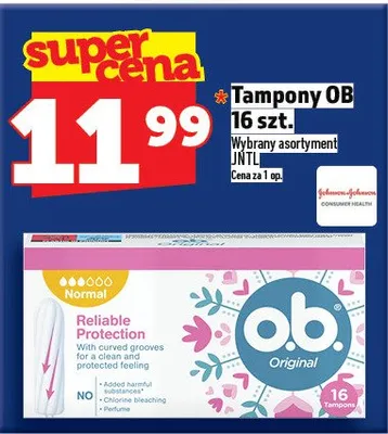 Tampony OB promocja w TOPAZ