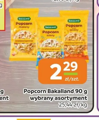 Popcorn Bakalland promocja w Społem Częstochowa