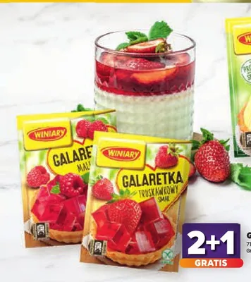 Galaretka Winiary malinowa promocja w Stokrotka