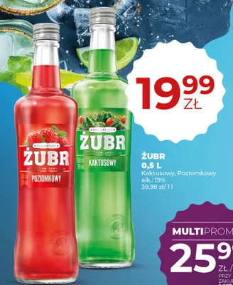 Wódka Poziomkowy promocja w Duży Ben