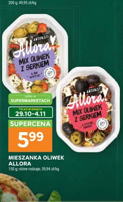 Mieszanka oliwek Allora! promocja w Stokrotka