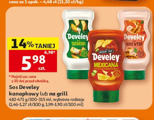 Sos Mexicana Develey promocja w Auchan