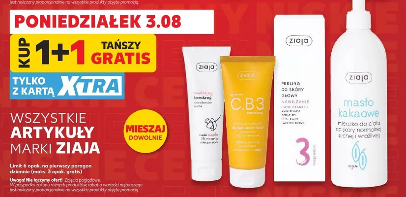 Artykuły Ziaja promocja w Kaufland