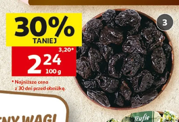 Śliwki suszone promocja w Auchan