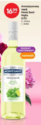 Aromatyzowany napój Monte Santi Mojito słodkie promocja w Żabka