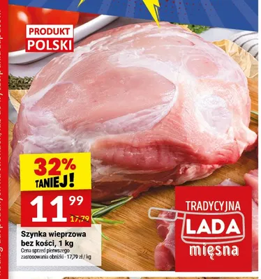 Szynka wieprzowa bez kości promocja w Twój Market