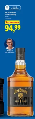 Whisky Jim Beam Black 7-letnia promocja w Lidl