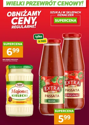 Passata pomidorowa Original promocja w Stokrotka