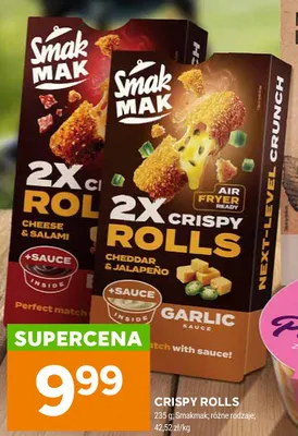 Crispy Rolls Cheddar & Jalapeno Smakmak promocja w Stokrotka