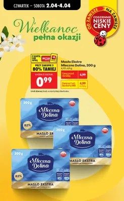 Masło ekstra promocja w Biedronka