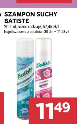 Szampon suchy Batiste promocja w Stokrotka