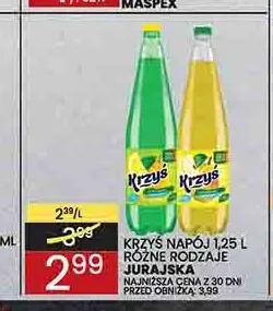 Napój Krzyś Gruszka promocja w Wafelek