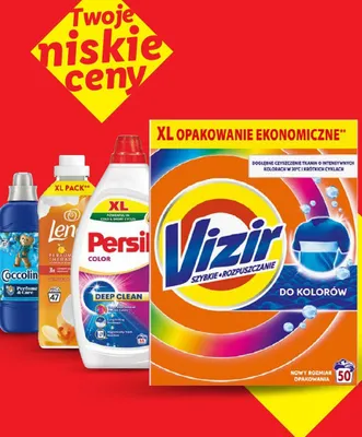 Proszek do prania XL Vizir promocja w Lidl