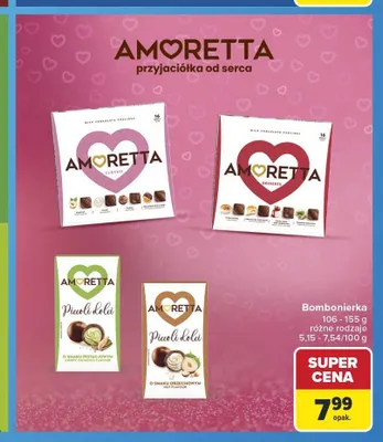 Bombonierka Amoretta Piccoli Dolci Crispy Hazelnut promocja w Carrefour