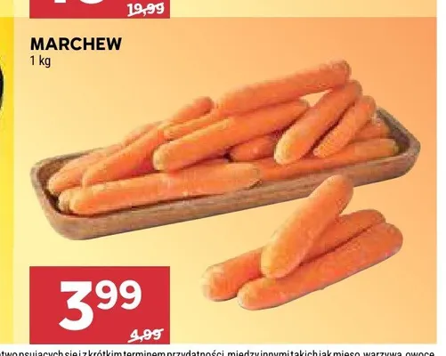 Marchew promocja w Stokrotka