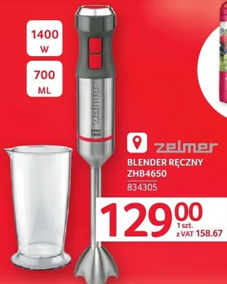 Blender ręczny ZHB4650 promocja w Selgros