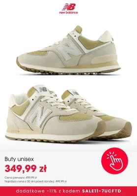 Buty unisex New Balance promocja w New Balance
