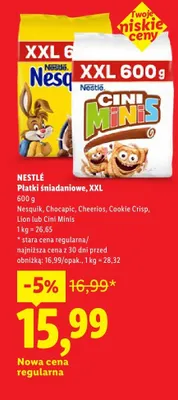 Płatki śniadaniowe, XXL Chocapic promocja w Lidl