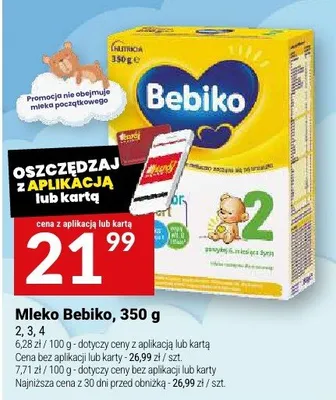 Mleko Bebiko promocja w Twój Market