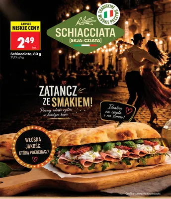 Schiacciata promocja w Biedronka