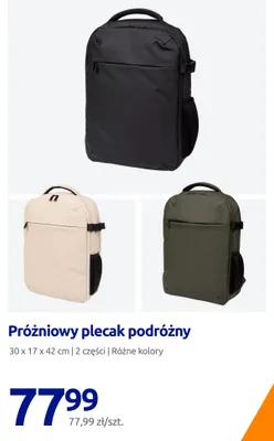 Próżniowy plecak podróżny Action promocja w Action